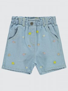 Light Blue Girls-Shorts
