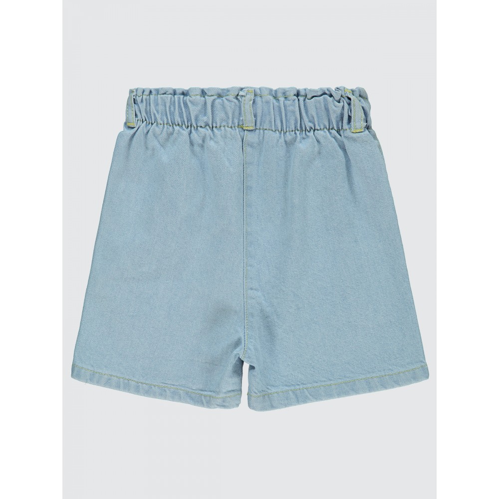 Light Blue Girls-Shorts Light Blue Girls-Shorts