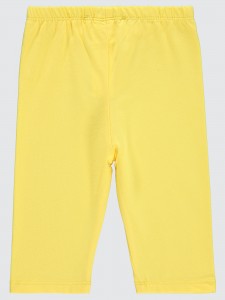 Light Yellow Girls-Leggings