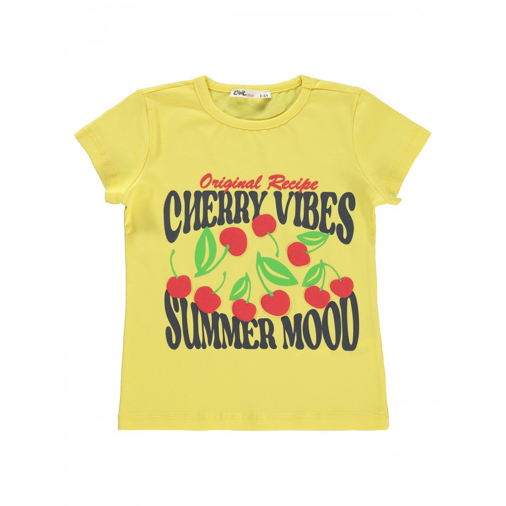 Yellow Girls-T-Shirt Yellow Girls-T-Shirt