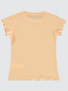 Soft Peach Girls-T-Shirt