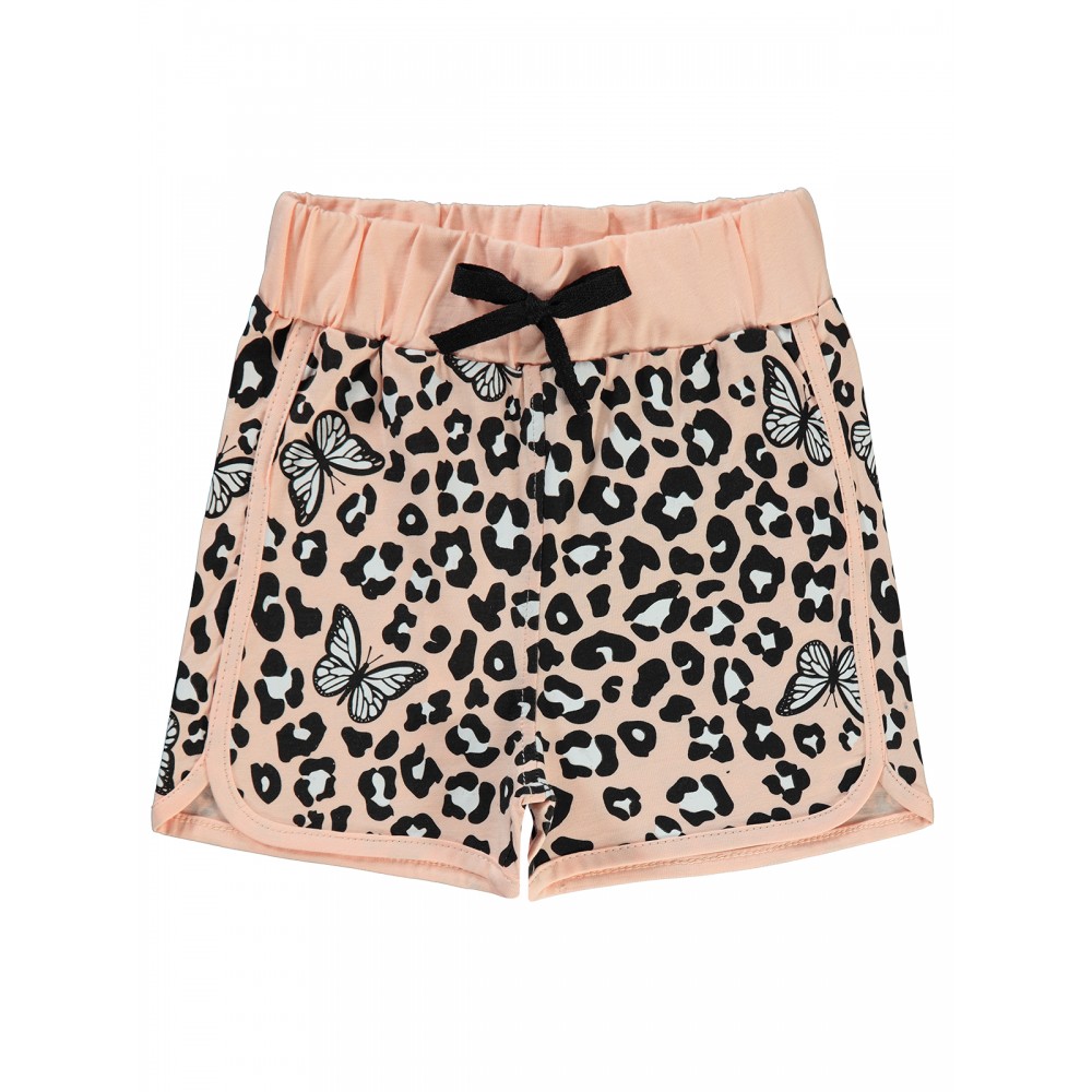 Dark Powder Pink Girls-Shorts Dark Powder Pink Girls-Shorts