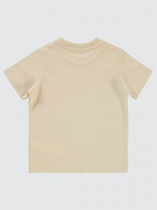 Stone Color Boys-T-Shirt