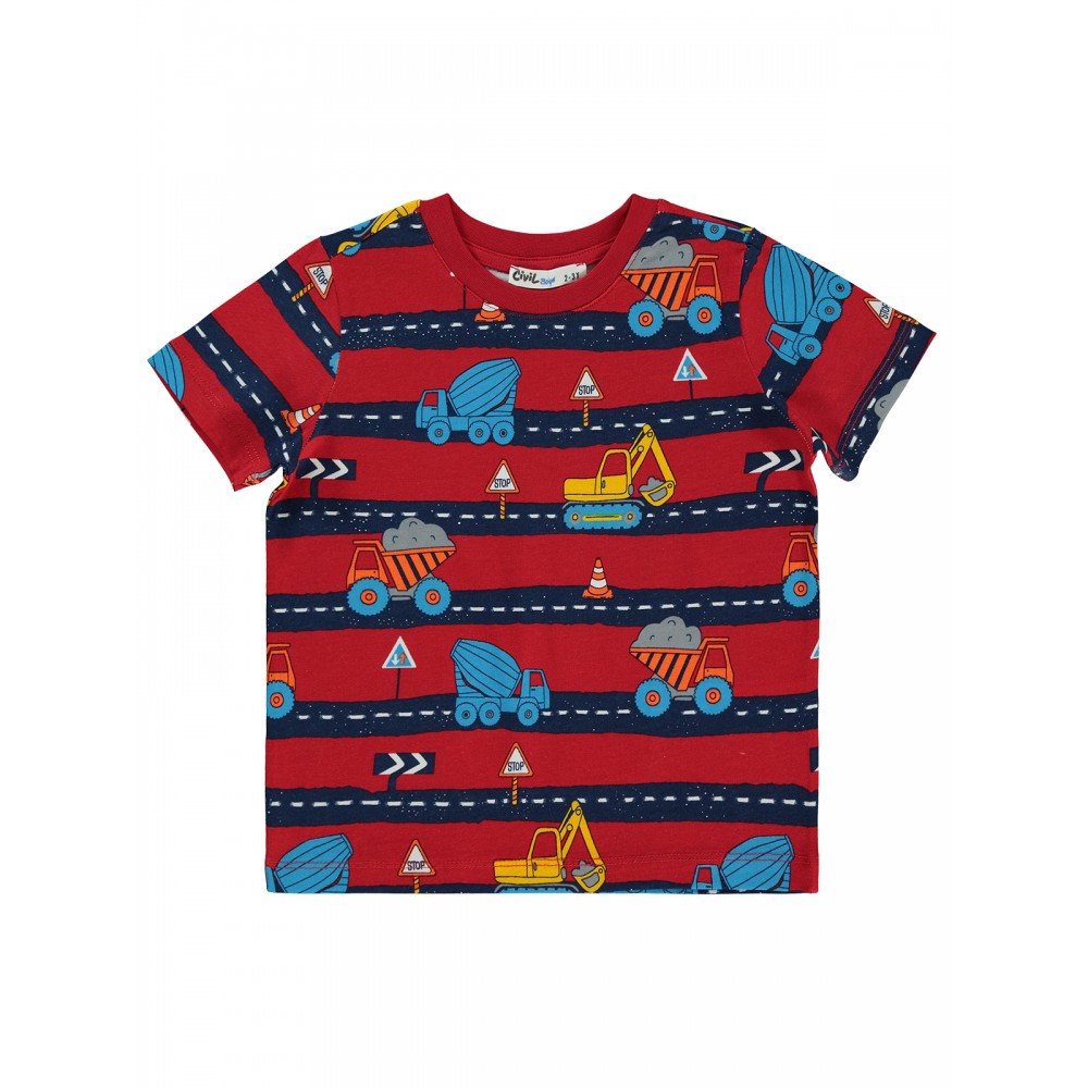 Red Boys-T-Shirt Red Boys-T-Shirt
