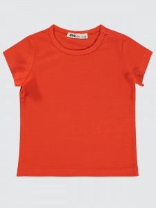 Dark Orange Girls-T-Shirt