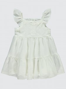 Ecru Girls-Dress and Overall