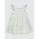 Ecru Girls-Dress and Overall Ecru Girls-Dress and Overall