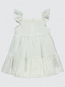 Ecru Girls-Dress and Overall