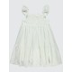 Ecru Girls-Dress and Overall Ecru Girls-Dress and Overall