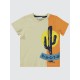 Stone Color Boys-T-Shirt Stone Color Boys-T-Shirt