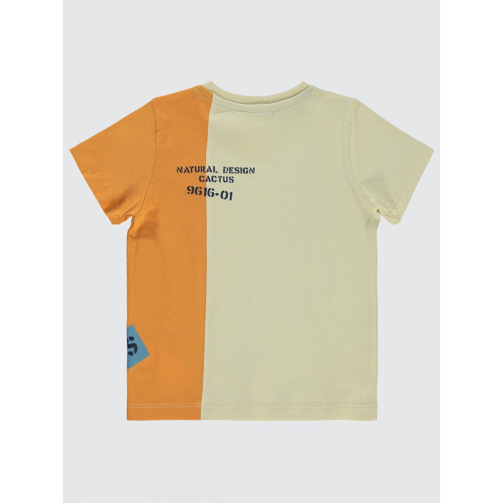 Stone Color Boys-T-Shirt Stone Color Boys-T-Shirt