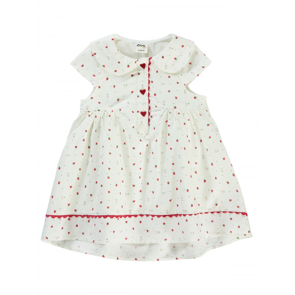 Red Baby-Dress and Overall Red Baby-Dress and Overall