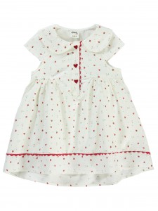 Red Baby-Dress and Overall