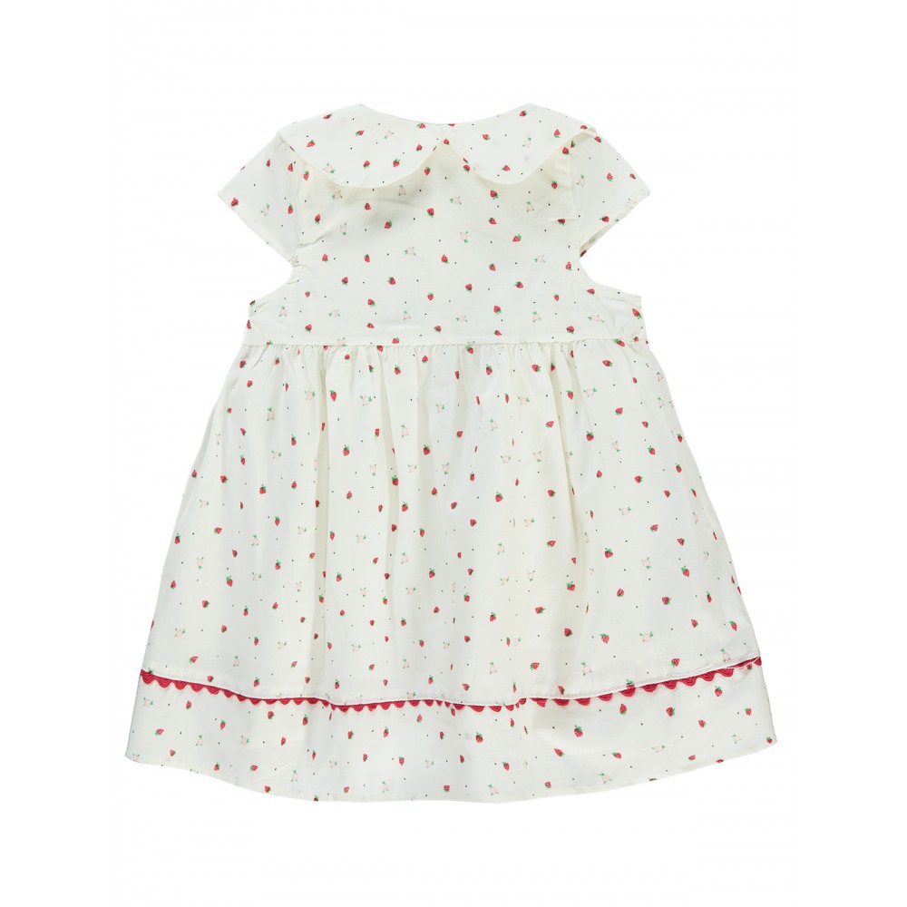 Red Baby-Dress and Overall Red Baby-Dress and Overall