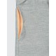 Gray Melange Girls-Shorts Gray Melange Girls-Shorts