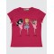 Fuchsia Girls-T-Shirt