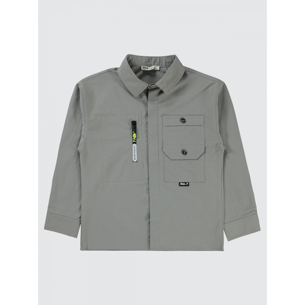Gray Boys-Shirt Gray Boys-Shirt