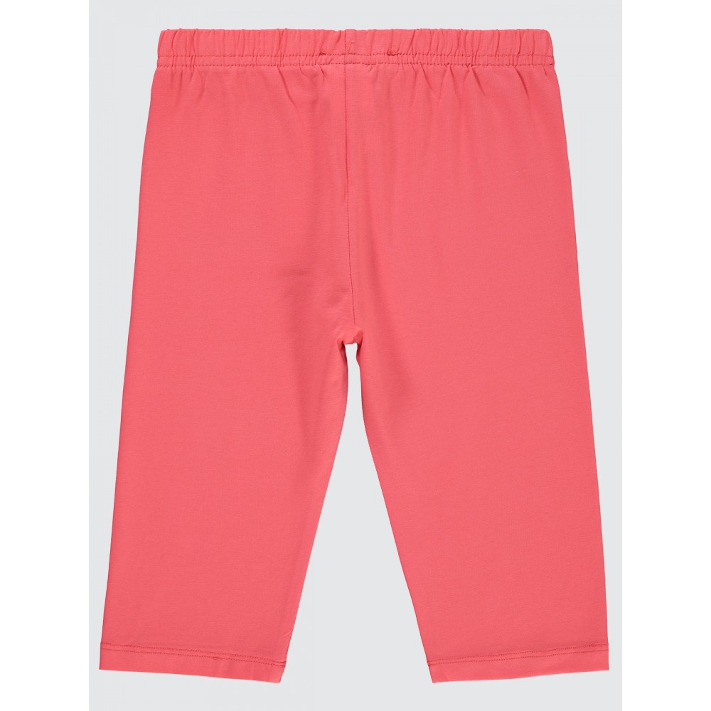 Sunset Coral Girls-Leggings Sunset Coral Girls-Leggings