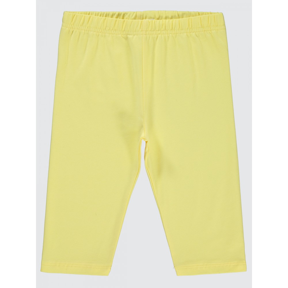 Light Yellow Girls-Leggings Light Yellow Girls-Leggings
