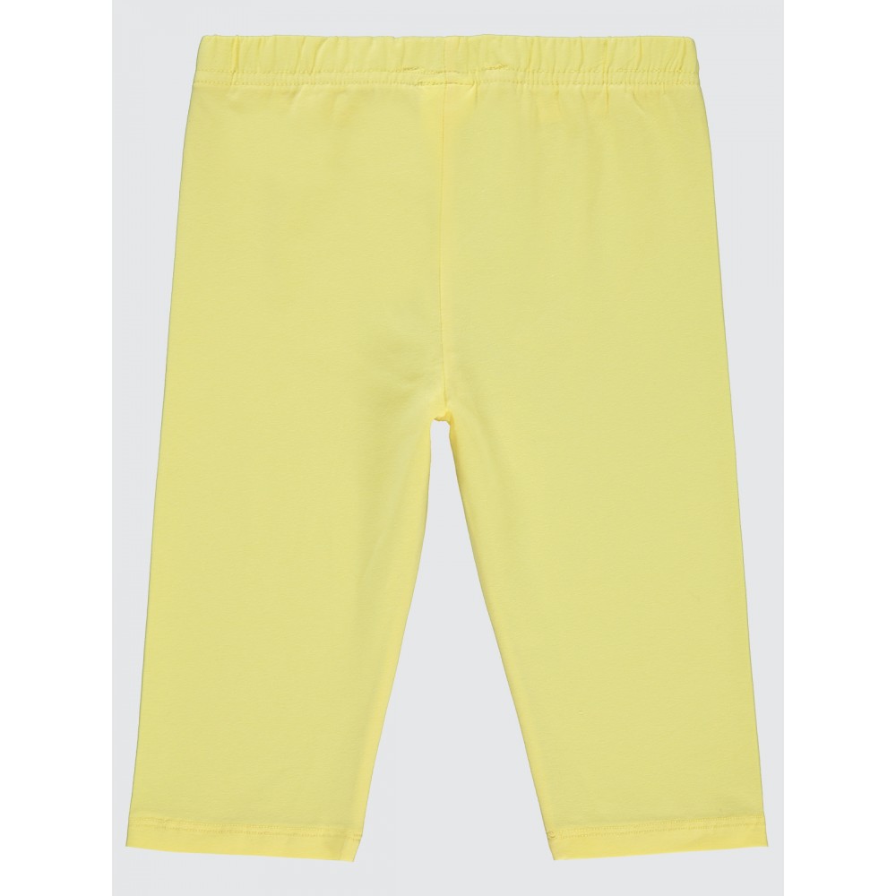 Light Yellow Girls-Leggings Light Yellow Girls-Leggings