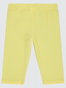 Light Yellow Girls-Leggings