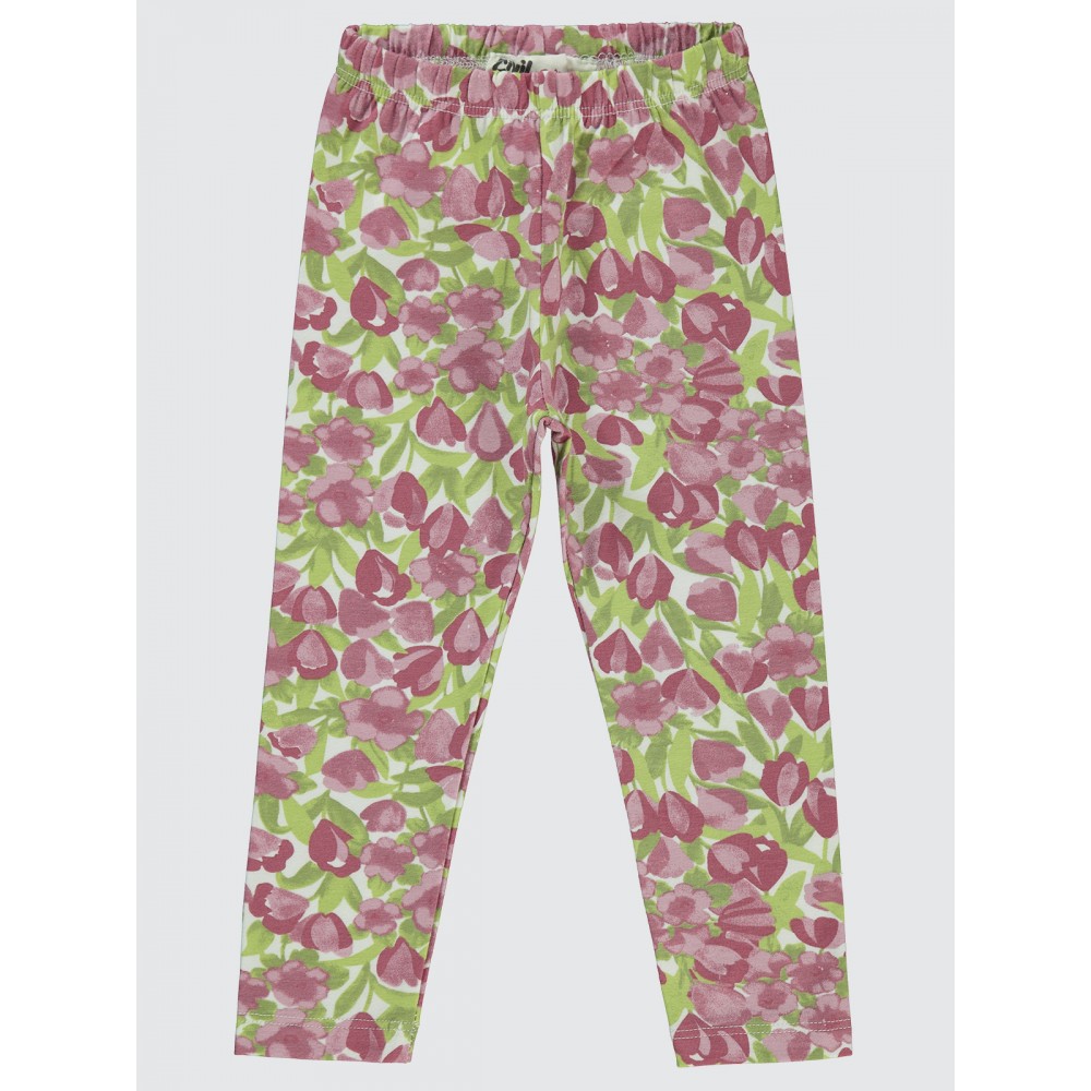 Ecru Girls-Leggings Ecru Girls-Leggings