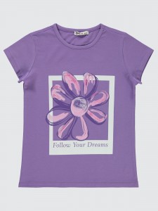 Light Purple Girls-T-Shirt