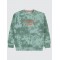 Light Green Almond Boys-Sweatshirt
