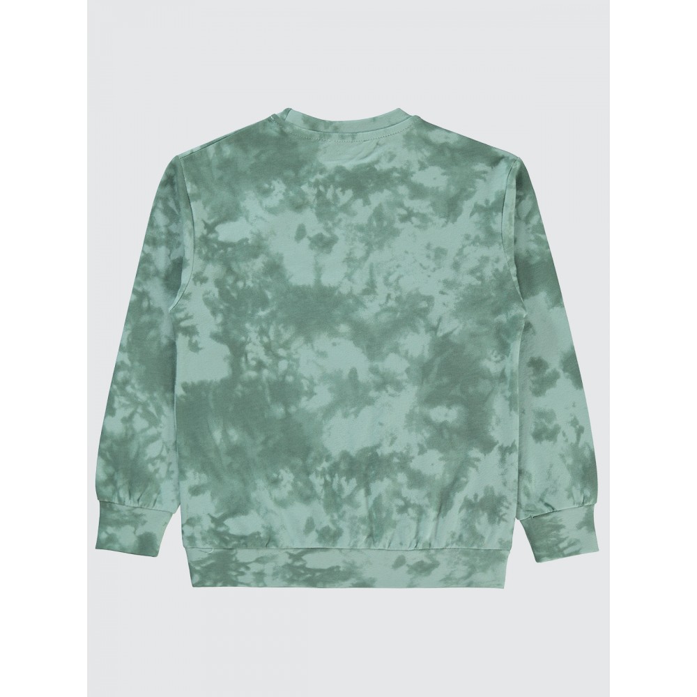 Light Green Almond Boys-Sweatshirt Light Green Almond Boys-Sweatshirt