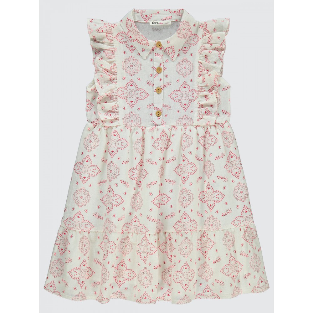 Pink Girls-Dress and Overall Pink Girls-Dress and Overall