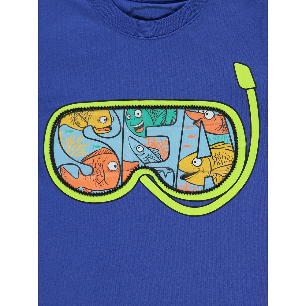 Light Navy Boys-T-Shirt Light Navy Boys-T-Shirt