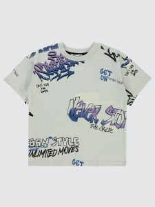 Light Gray Boys-T-Shirt