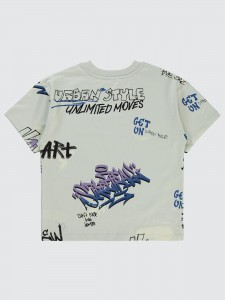 Light Gray Boys-T-Shirt