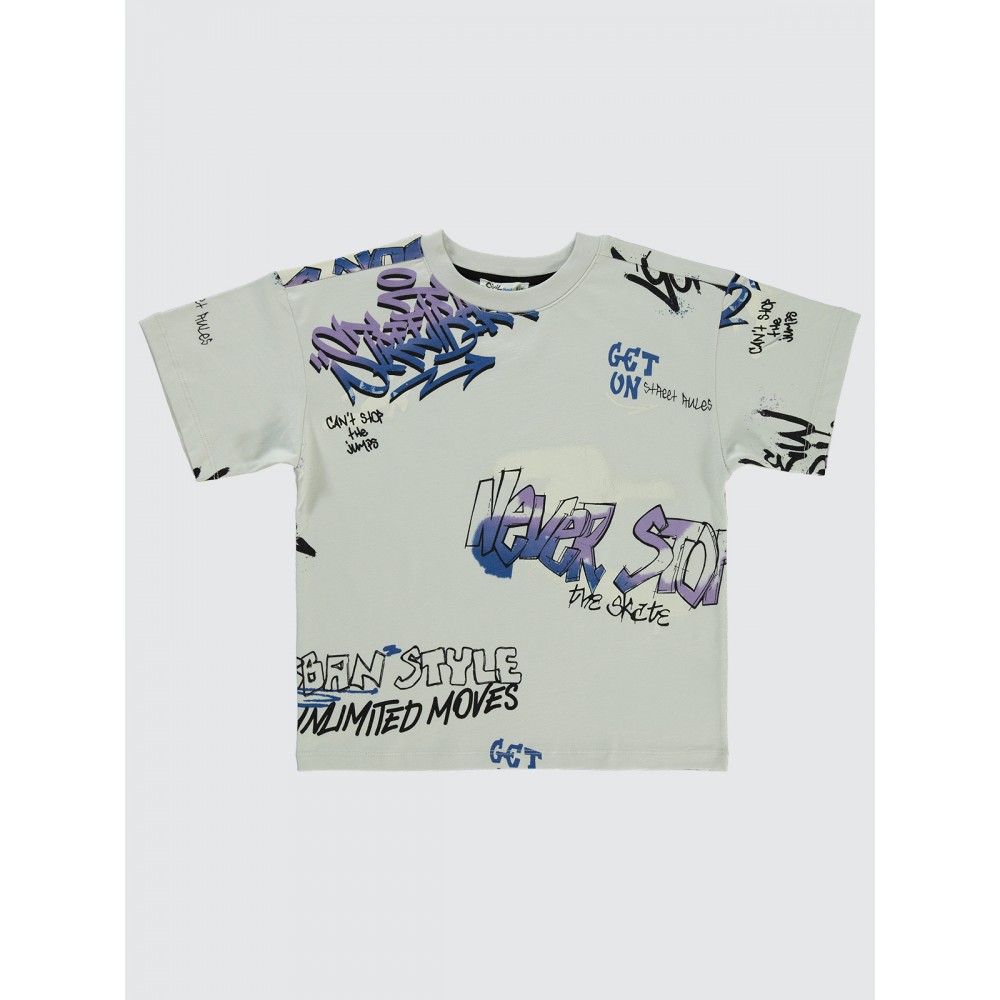 Light Gray Boys-T-Shirt Light Gray Boys-T-Shirt