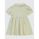 Ecru Baby-Dress and Overall Ecru Baby-Dress and Overall