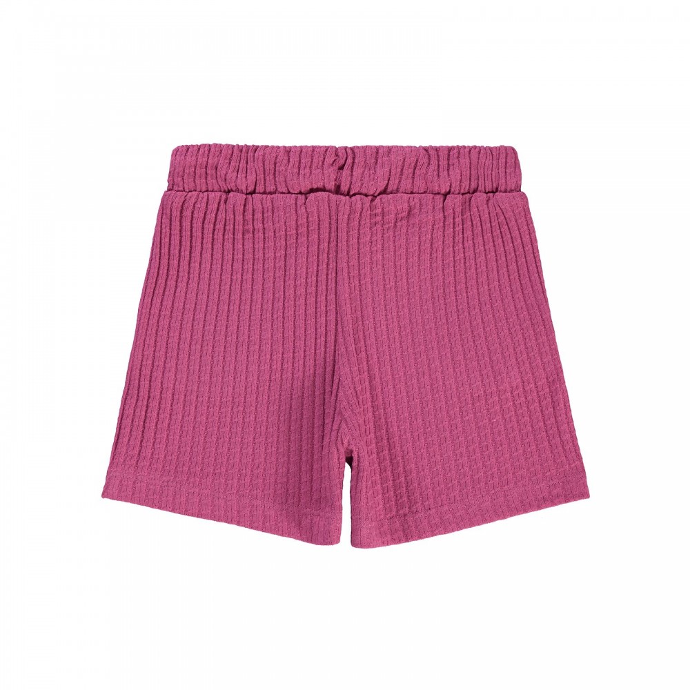 Amaranth Color Girls-Shorts Amaranth Color Girls-Shorts