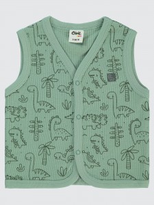 Soft Khaki Baby-Vest