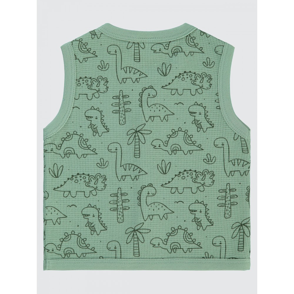 Soft Khaki Baby-Vest Soft Khaki Baby-Vest