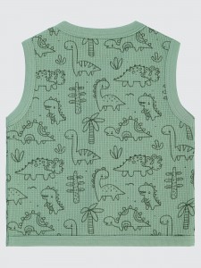 Soft Khaki Baby-Vest