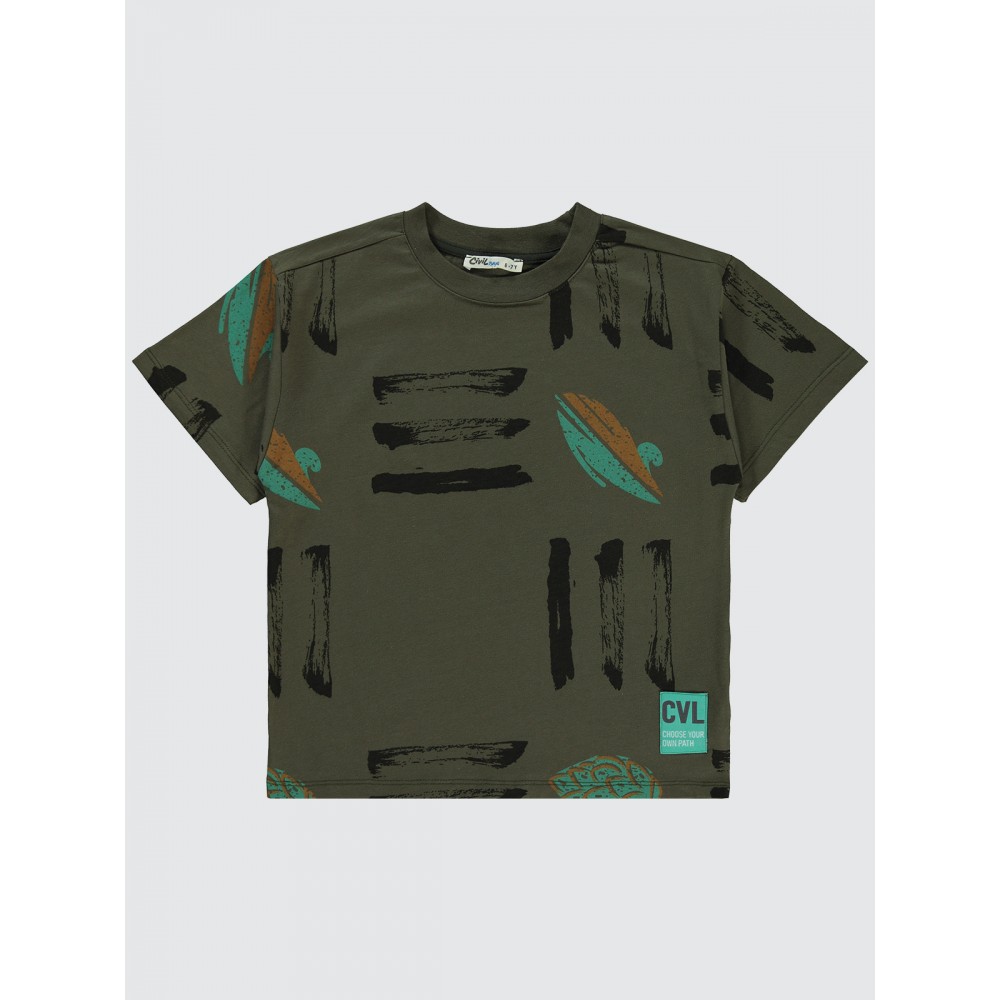 Khaki Boys-T-Shirt Khaki Boys-T-Shirt