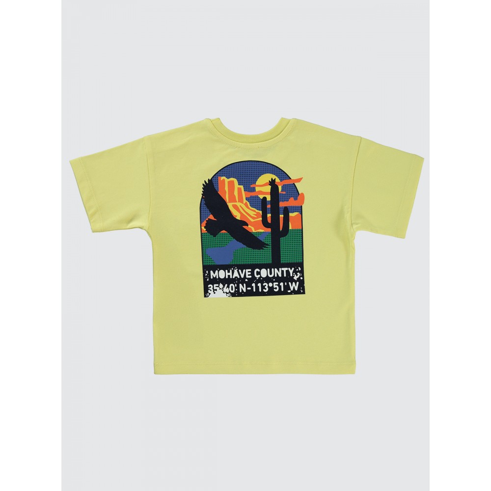 Light Yellow Boys-T-Shirt Light Yellow Boys-T-Shirt