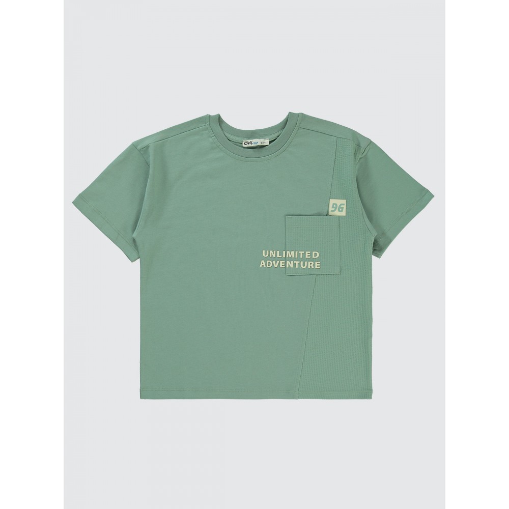 Soft Khaki Boys-T-Shirt Soft Khaki Boys-T-Shirt
