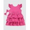 Fuchsia Girls-Dress and Overall