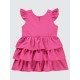 Fuchsia Girls-Dress and Overall Fuchsia Girls-Dress and Overall