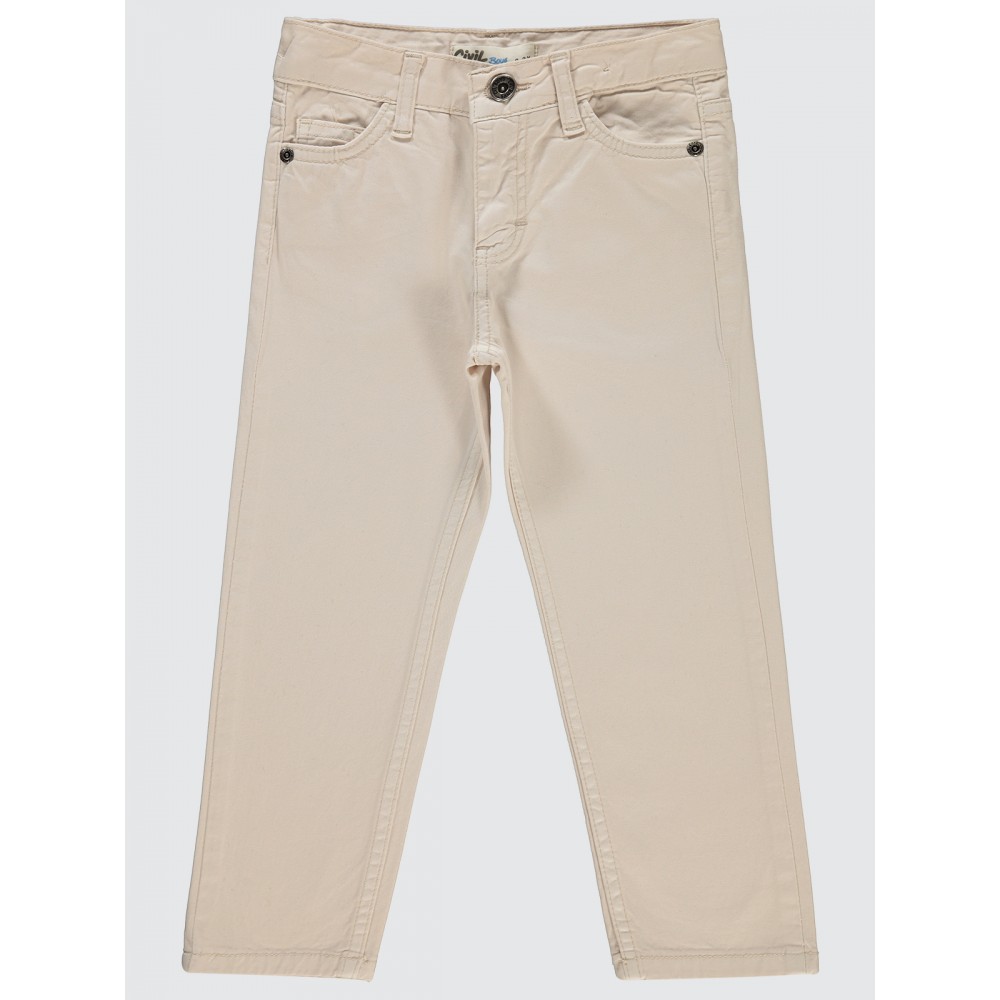 Beige Boys-Trouser Beige Boys-Trouser
