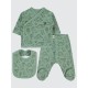 Soft Khaki Baby-Bodysuit Sets Soft Khaki Baby-Bodysuit Sets