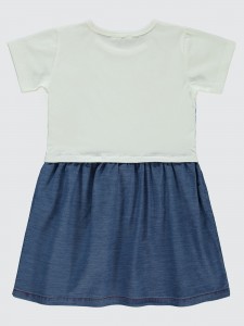 Ecru Girls-Dress and Overall