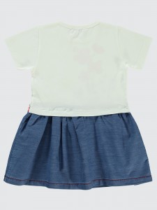 Ecru Girls-Dress and Overall