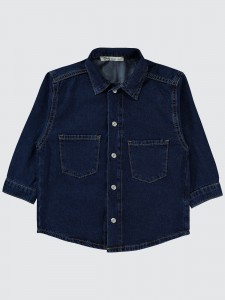 Dark Blue Boys-Shirt