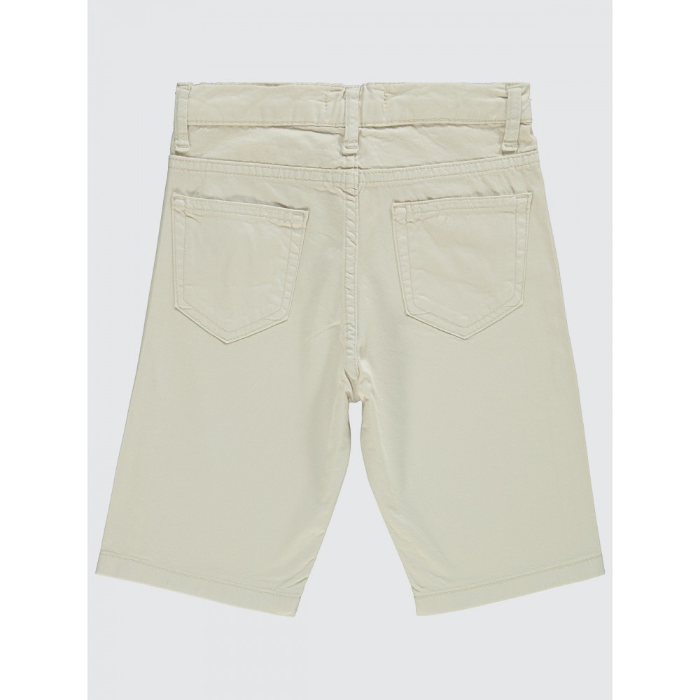 Beige Boys-Capri Pants Beige Boys-Capri Pants